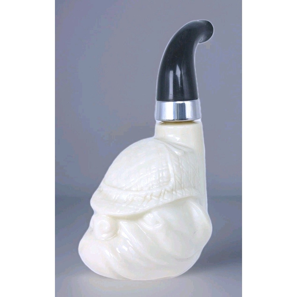 Vintage Avon Bulldog Pipe Wild Country Aftershave Cologne‎ Glass Bottle Only